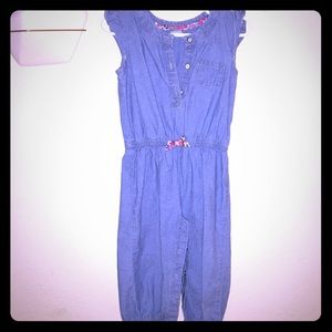 Denim jumpsuit
